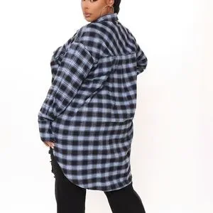 Fashion Nova | Tops | Fashion Nova Oversized Plaid Shirt | Poshmark